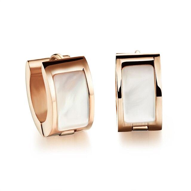 Сережки з позолотою і перламутром широкі, фото 1