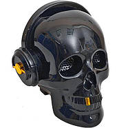 Колонка портативна Череп KMS-E80 великий, 15*14*12 см, фото 2