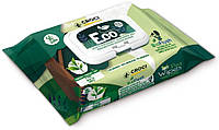 Серветки гігієнічні для тварин з зеленим чаєм і хлоргексдином Croci Eco 30 шт/уп