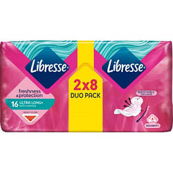 Гігієнічні прокладки Libresse Ultra Super Soft 5 крапель, 16 шт.