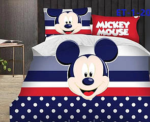 3D Дитяче постільна білизна Mickey Mouse