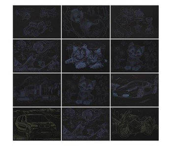 Набір для творчості "Гравюра панорама" А5 економ ДТ-ОО-09402 G-Rich