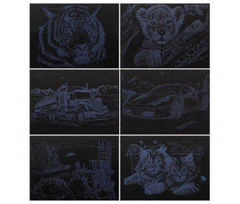 Гравюра А4 в асортименті ДТ-ОО-09401 G-Rich