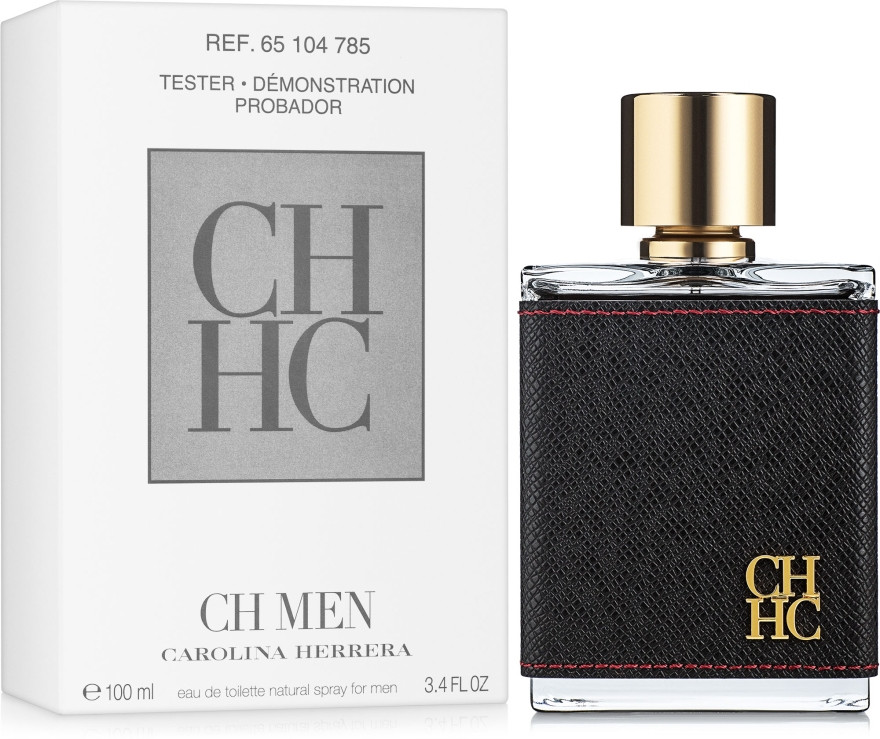 Туалетна вода для чоловіків Carolina Herrera CH Men 100 мл (Тестер із кришечкою), фото 1