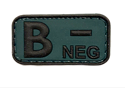 Патч ПВХ група крові