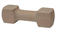 Іграшка для собак дерев'яна гантеля квадратна 27*7,5 см Croci