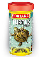 Комплексний корм у вигляді чіпсів для всіх видів водних черепах Dajana TURTLE CHIPS 250 мл/100 г