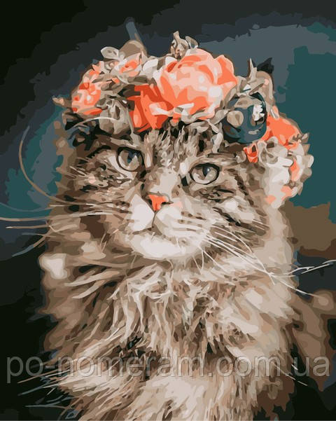 Картина за номерами Babylon Ніжна красуня (VP1435) 40 х 50 см, фото 1