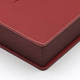 Щоденник А5 Leo Planner недатований Velvet бордовий (252348), фото 3