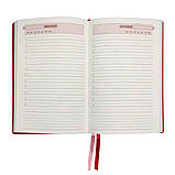 Щоденник А5 Leo Planner недатований Ambi червоний (252344), фото 4