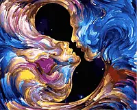 Акційна Картина за номерами Babylon Два світи (VP1452) 40 х 50 см