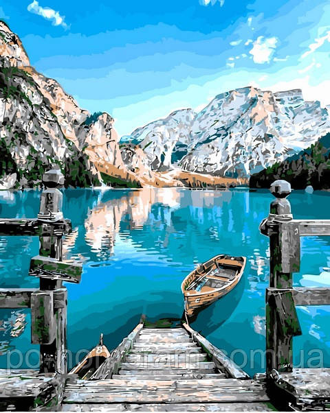 Картини за номерами Babylon Перед прогулянкою на човні (VP1454) 40 х 50 см, фото 1