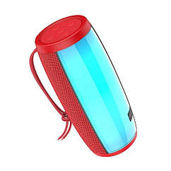 DR Портативна Bluetooth-колонка Borofone BR20 TWS з LED-підсвіткою red