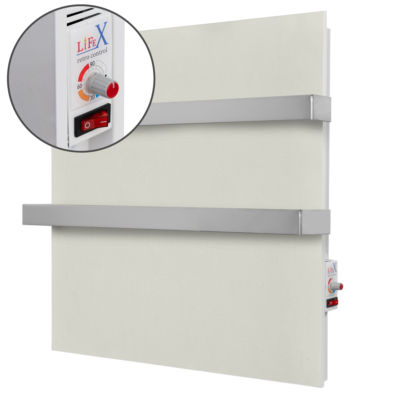 Керамический полотенцесушитель с терморегулятором LIFEX W.Towel 400R ...