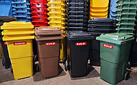 Контейнер для мусора 240 л. для ТБО и сортировки мусора SULO