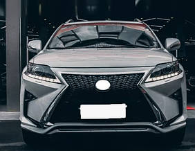 Передній бампер Lexus RX 2009-2015 р. у стилі 2016-2019