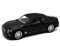 Коллекционная игрушечная машинка Bentley AS-2808 инерционная (Черный)