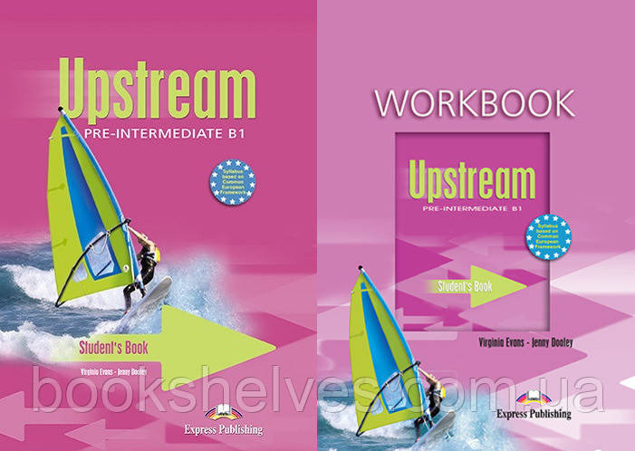Upstream Pre-intermediate Student's book&WorkBook Підручник та Робочий зошит