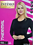 Комплект термобілизни жіночий с 44 по 50р TM Intimo Туреччина чорний, фото 3