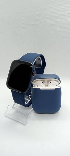 Стильные наушники Apple AirPods 2 + Apple watch 6/44mm Стильные Умные ...