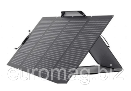 Сонячна панель EcoFlow 220W Bifacial Portable Solar PanelЕкоФлоу, фото 1