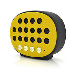 DR Колонка T9 Bluetooth 4.1 до 10m, 1х3W, 4Ω, 600mAh, ≥90dB, TF card/USB, DC 5V, Yellow