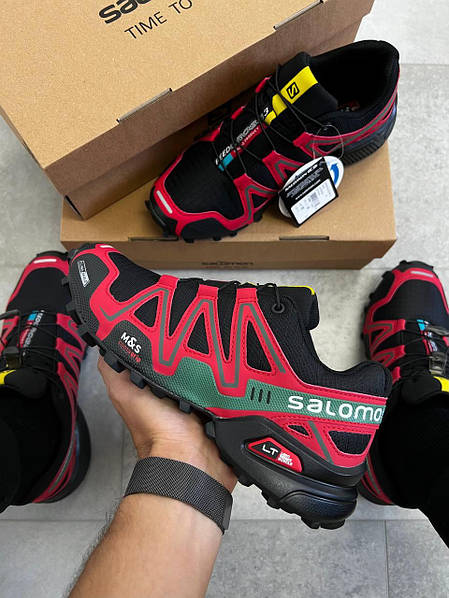 Salomon speedcross 3 sales black red