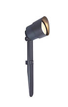 Грунтовий вуличний світильник LED 5Вт 3000К алюміній темно-сірий 9.2х9.2х41.7 см