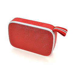 DR Колонка G26  Bluetooth 4.1 до 10m, 1х5W, 4Ω, 600mAh, ≥90dB, TF card/USB, DC 5V, Red