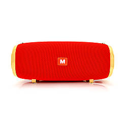 DR Колонка M258 Bluetooth 4.1 до 10m, 1х3W, 4Ω, 400mAh, ≥90dB, TF card/USB, DC 5V, Red