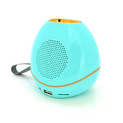 DR Колонка YS8 Bluetooth 4.1 до 10m, 1х3W, 4Ω, 400mAh, ≥90dB, TF card/USB, DC 5V, Blue