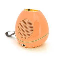 DR Колонка YS8 Bluetooth 4.1 до 10m, 1х3W, 4Ω, 400mAh, ≥90dB, TF card/USB, DC 5V, Orange