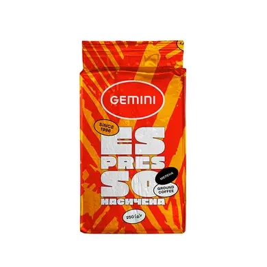 Кава мелена Gemini Espresso 250г.