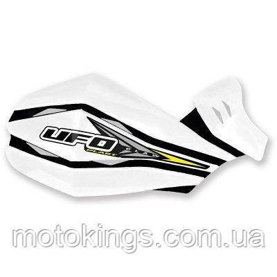 UFO ОБШИВКА РУЛЯ (HANDBARY) CLAW ЦВЕТ БІЛИЙ (З ФІКСАЦІЇ 22MM)/PM01640041