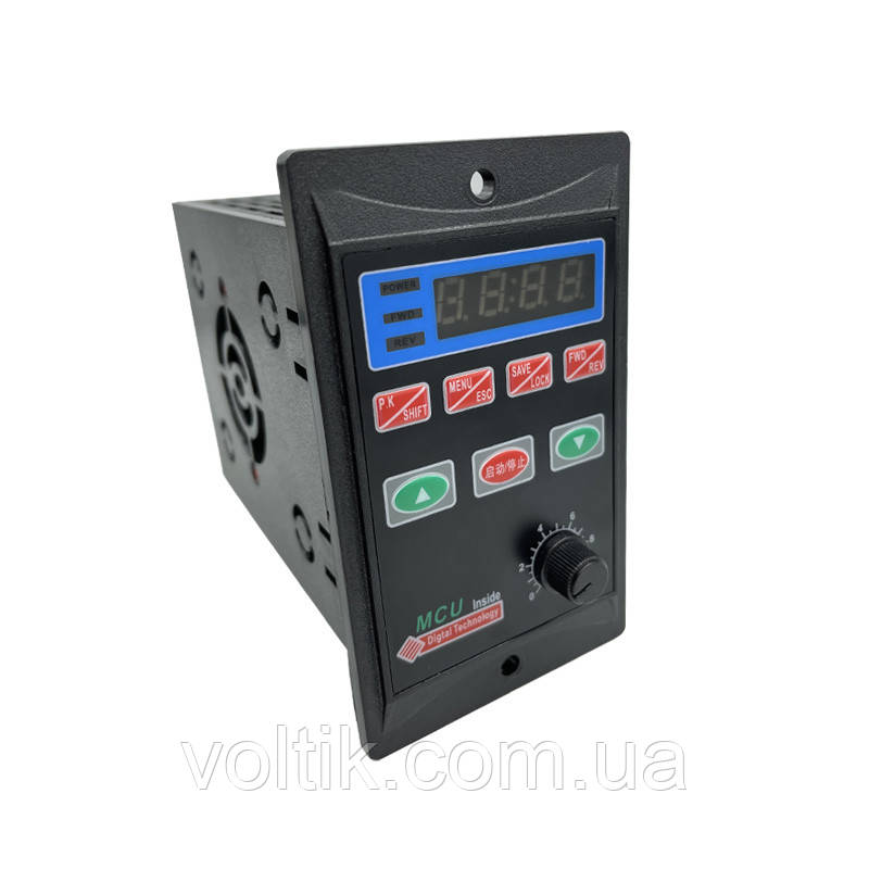 Інвертор (частотник) Частотний перетворювач T13 750W вхід 1 фаза 220В ...