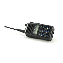 DR Бездротова рація Baofeng BF-UV82 8W з дисплеєм, FM-радіо, корпус пластмас, частота 400-470MHz, Black,
