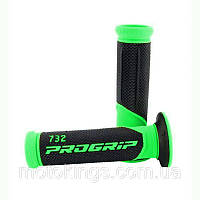 PROGRIP РУЧКА PG732 ROAD (22+25MM, ДЛ.125MM)ЦВЕТ ЗЕЛЁНИЙ FLUO/ЧЕРНЫЙ/PA073200VE02