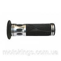 PROGRIP РУЧКА PG728 ROAD АЛЮМІНІЄВИЙ (22+25MM, ДЛ.122MM) ЦВЕТ СЕРЕБРЯНИЙ/PA072800CRAG