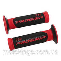 PROGRIP РУЧКА PG732 ROAD (22+25MM, ДЛ.125MM) КРАСНИЙ/Чорний (ДВУХКОМПОНЕНТНЕ)/PA073200RO02