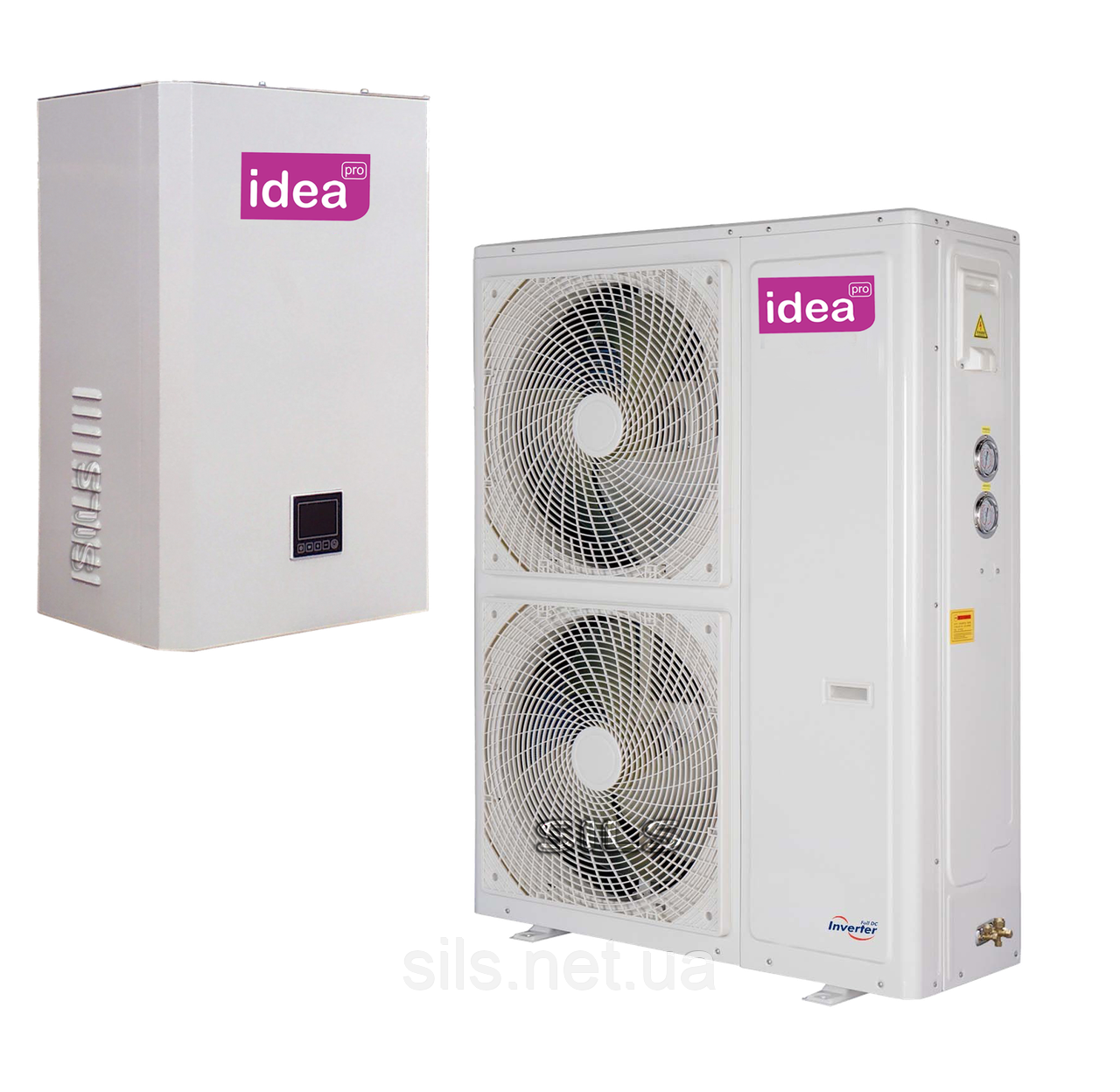 Тепловий насос повітря-вода IDEA Pro ISW-18SF2-DRN1 / ISW-18SF2-SPM СПЛІТ