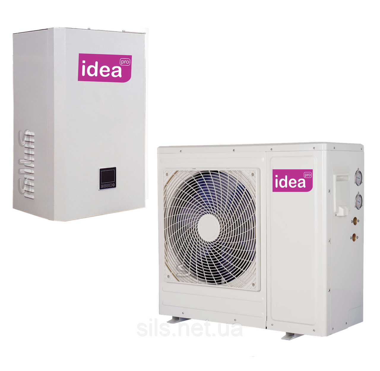 Тепловий насос повітря-вода IDEA Pro ISW-10SF2-DN1 / ISW-10SF2-SPM СПЛІТ
