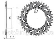 SUNSTAR ЗАДНЯЯ ЗВЕЗДА 4392 42 TRIUMPH 900/955/1000 (JTR2011.42) (ЦЕПЬ. 530)/SUN1-5698-42