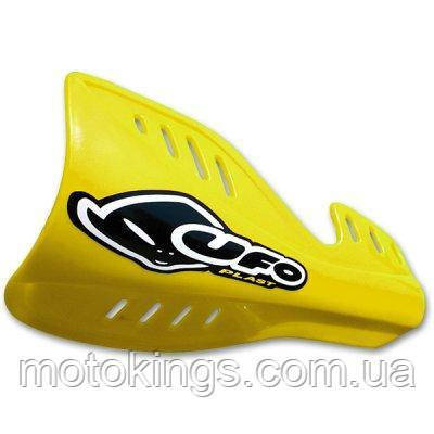UFO ОБШИВКА РУЛЯ (HANDBARY) SUZUKI RM 125/250 '05-'17, КОЛІР ЖІЛТИЙ/SU03913102