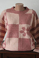 Жіноча кофточка квітка-квадрат