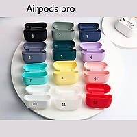 Чехол силиконовый на airpods pro футляр для аирподс про