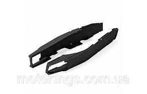 POLISPORT КОЖУХ РУЛЯ (В СБОРЕ) KAWASAKI KXF250 '12-'16, KXF450 '12-'15 ЧЕРНЫЙ ЦВЕТ/8457000001