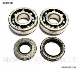 BEARING WORX ПІДШИПНИКИ КОЛІНВАЛА YAMAHA YZ 125 01-04 (NTN) (24-1025)/CBK90003