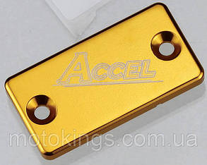 ACCEL КРИШКА ТОРМОЗНОГО СМАКУ (ПЕРЕДНЯЯ) YAMAHA/SUZUKI/KAWASAKI ЦВЕТ ЗОЛОТИЙ/FBC02G