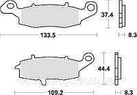 TRW LUCAS ТОРМОЗНЫЕ КОЛОДКИ KH231/MCB681SRQ