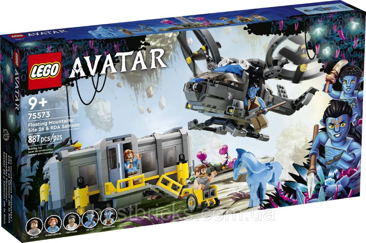 Lego Avatar Гори Алілуя: 26-й зона та вантажний конвертоплан Самсон 75573, фото 1